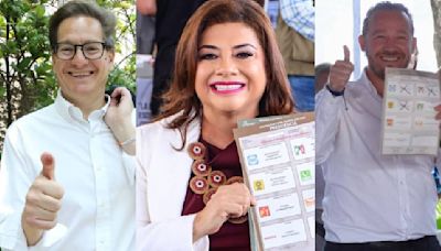 Así fue el voto de Clara Brugada, Santiago Taboada y Salomón Chertorivski en las elecciones 2024