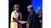 Conservationist honoured after receiving honorary degree