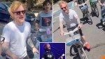 Ed Sheeran belts ‘Thinking Out Loud’ while riding Citi Bike through Brooklyn ahead of ‘X’ anniversary concert