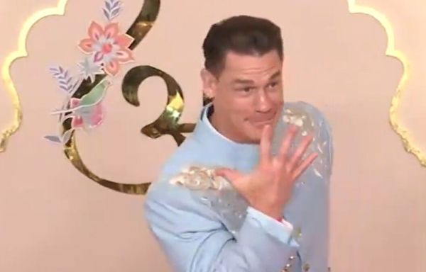 John Cena Attends Wedding In Mumbai