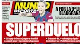 Portada de Mundo Deportivo del 4 de mayo de 2024