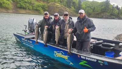 Spring Chinook head down to Drano