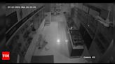 Caught on cam! Thieves break lock using 'chadar', steal watches worth Rs 23 lakh in Maharashtra's Badlapur | Thane News - Times of India