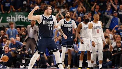 How Luka Doncic, then Kyrie Irving, keyed crucial and chippy Game 3 Mavs win over Clippers