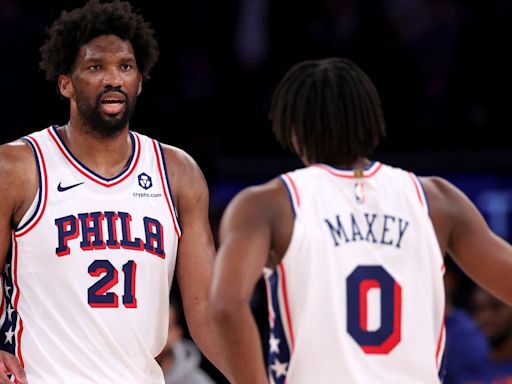 76ers' Joel Embiid: Tyrese Maxey 'Can Be in' NBA MVP Discussion After Breakout Year