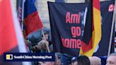 Anti-US protest in Leipzig runs into large counterdemonstrations