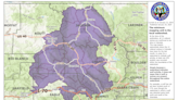 Colorado releases map showing movements of state's 12 collared wolves