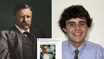 Teddy Roosevelt’s great-great-great grandson is anti-Israel protester at Princeton