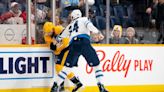 Alexandre Carrier's first NHL fight with Nashville Predators did not, um, go well