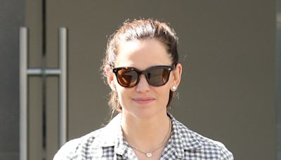 Jennifer Garner is all smiles during outing with teenage kid Fin in LA