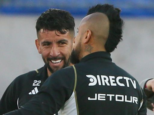 Isla le envió un mensaje a Arturo Vidal en Colo Colo y Giorgian de Arrascaeta respondió