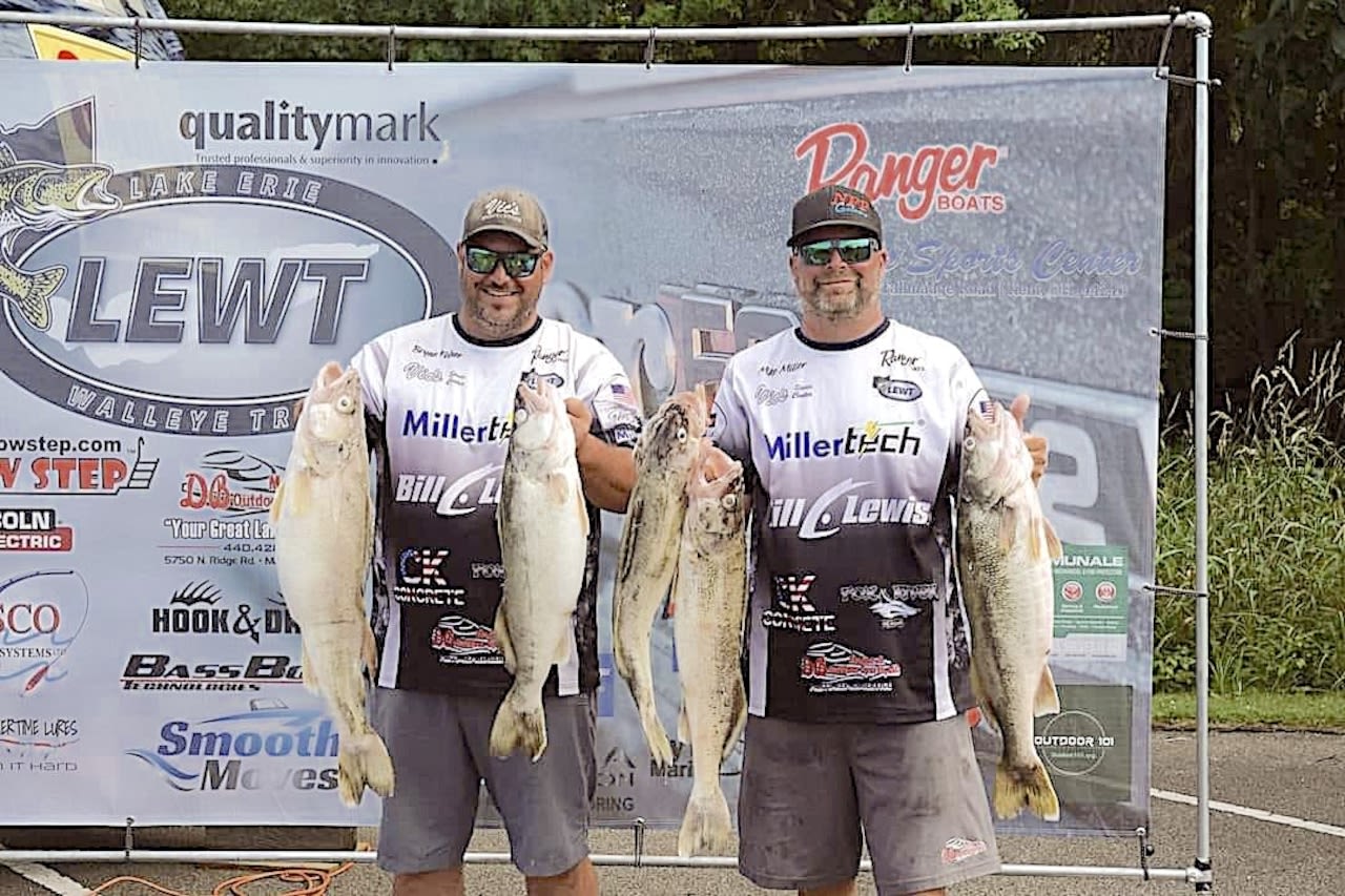 Duo nets clean sweep of walleye competitions on Lake Erie: NE Ohio fishing report