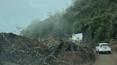 Habilitan vía entre Fresno (Tolima) y Manizales, afectada por derrumbe