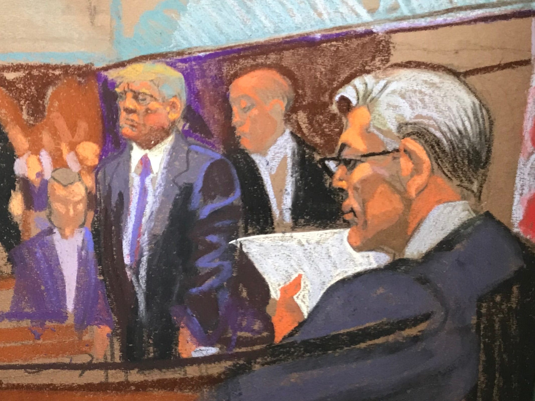 Trump looked 'very demolished' by verdict, says court sketch artist who captured the moment