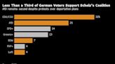 Scholz’s Coalition Under Pressure as FDP Lags Far-Left Group
