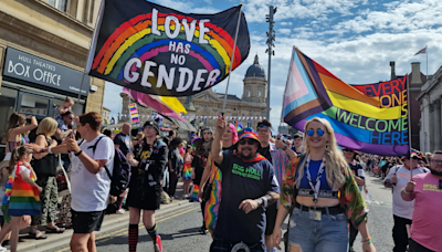 Thousands gather in Hull to celebrate Pride