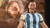 Inteligencia artificial: Noblex y Gilda alientan a las jugadoras de la selección argentina de fútbol