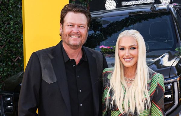 Gwen Stefani Stuns Beside Husband Blake Shelton on Red Carpet During Date Night at 'The Fall Guy' Premiere: Photos