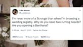 Hilarious Tweets About Wedding Registries