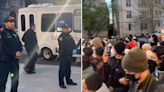 Pro-Palestine protesters arrested on Yale campus after three-day encampment