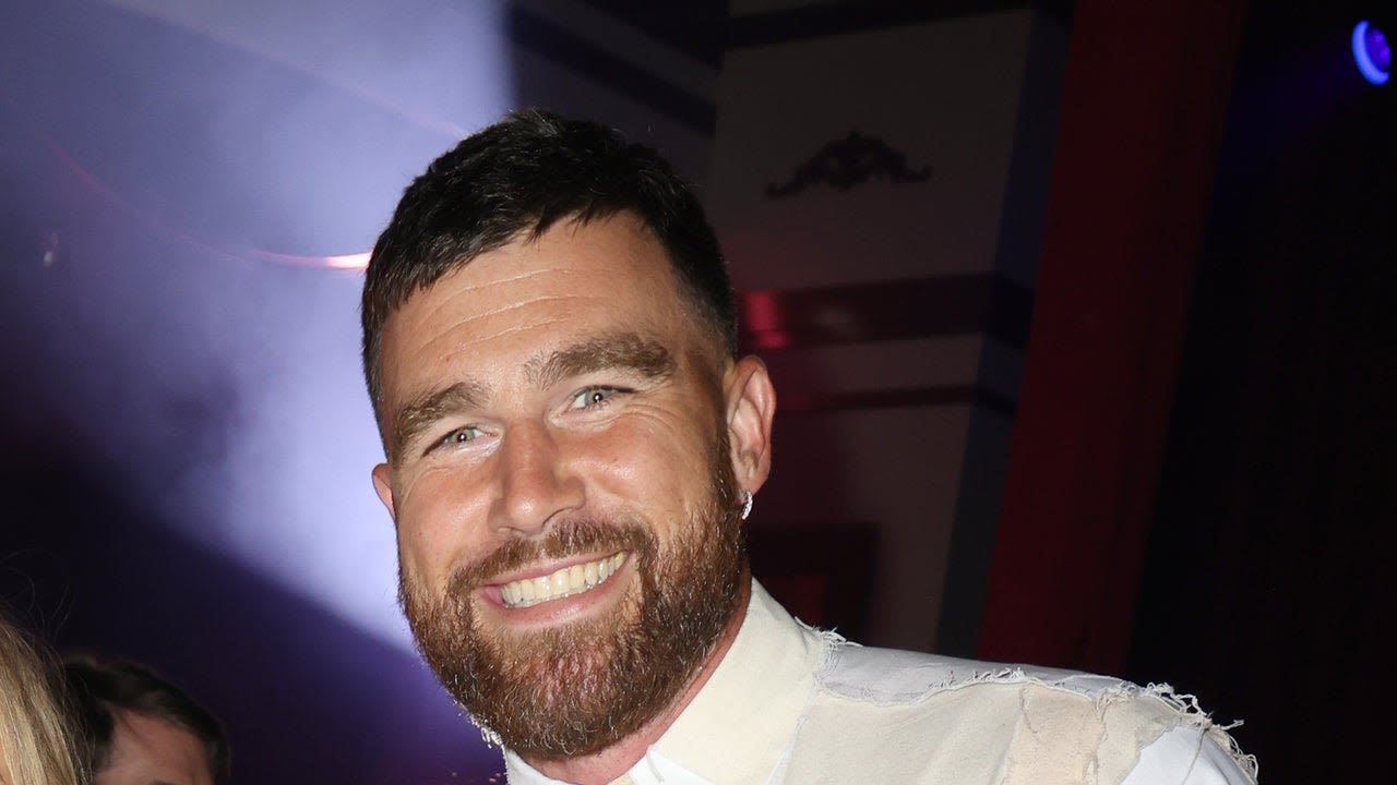 Travis Kelce Is All Smiles in Behind-the-Scenes Videos With Niecy Nash on Ryan Murphy's 'Grotesquerie' Set