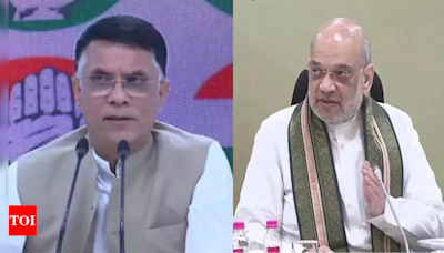 'Amit Shah talks big but his own ministry ... ': Congress criticises Centre for rising drug menace | India News - Times of India