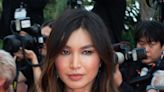 Gemma Chan Sparkles in Beaded Floral Corset Gown and Hidden Heels at Cannes Film Festival 2022