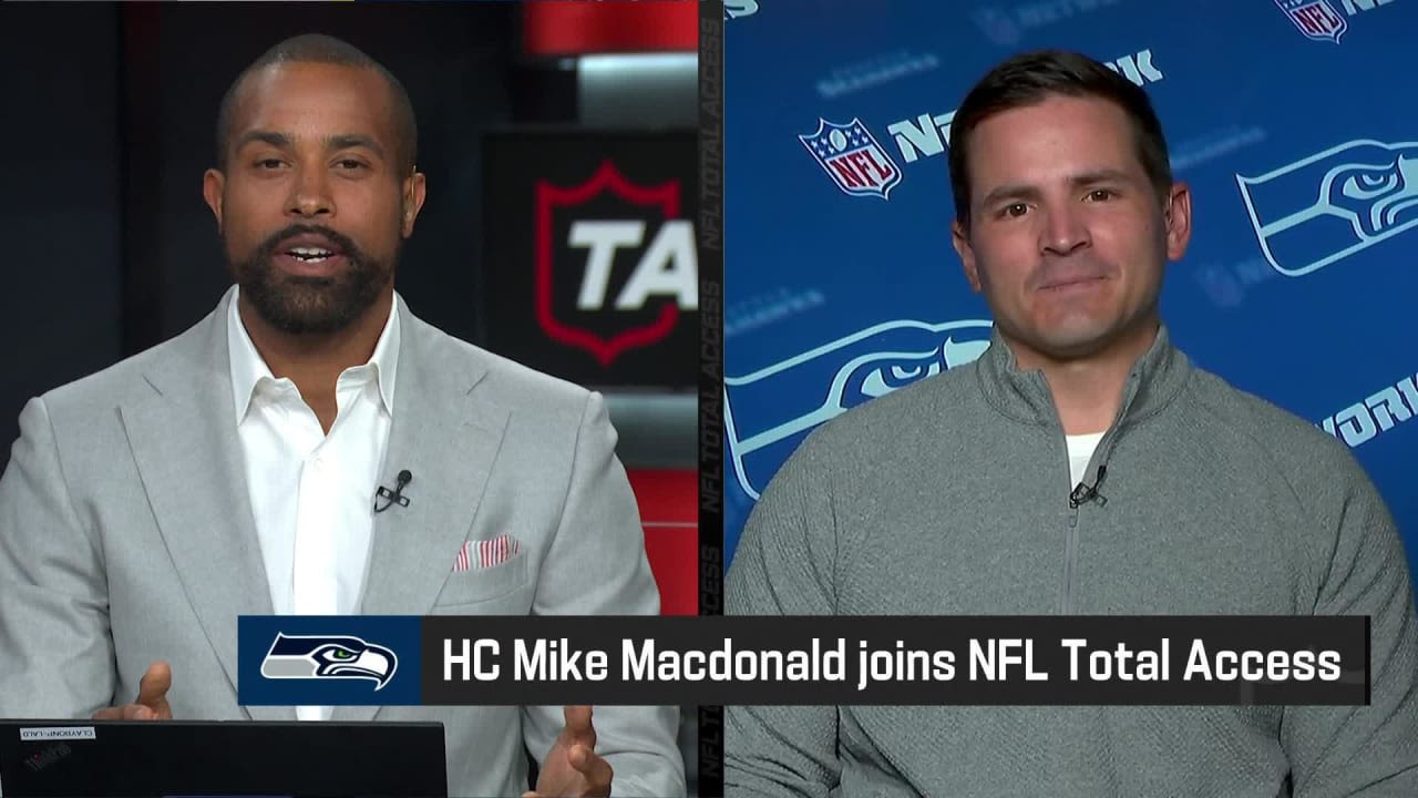 Seahawks HC Mike Macdonald joins 'NFL Total Access' five days after finish of '24 draft