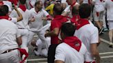 San Fermín 2024: un cabestro arrolla a un mozo y dos toros le pasan por encima