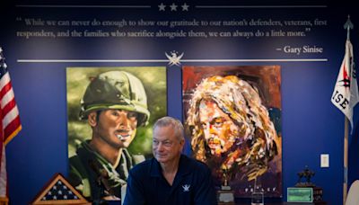 Gary Sinise on Lt. Dan, helping wounded veterans and moving to Tennessee