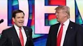 Florida Senator Marco Rubio (pictured, left, with Donald Trump) said he would not accept an "unfair" election