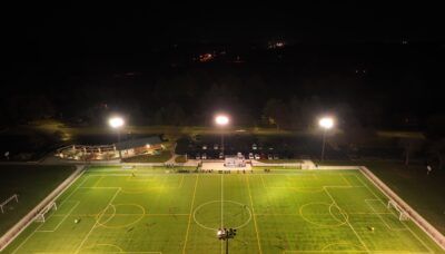 Gigantic sinkhole swallows soccer field in Illinois