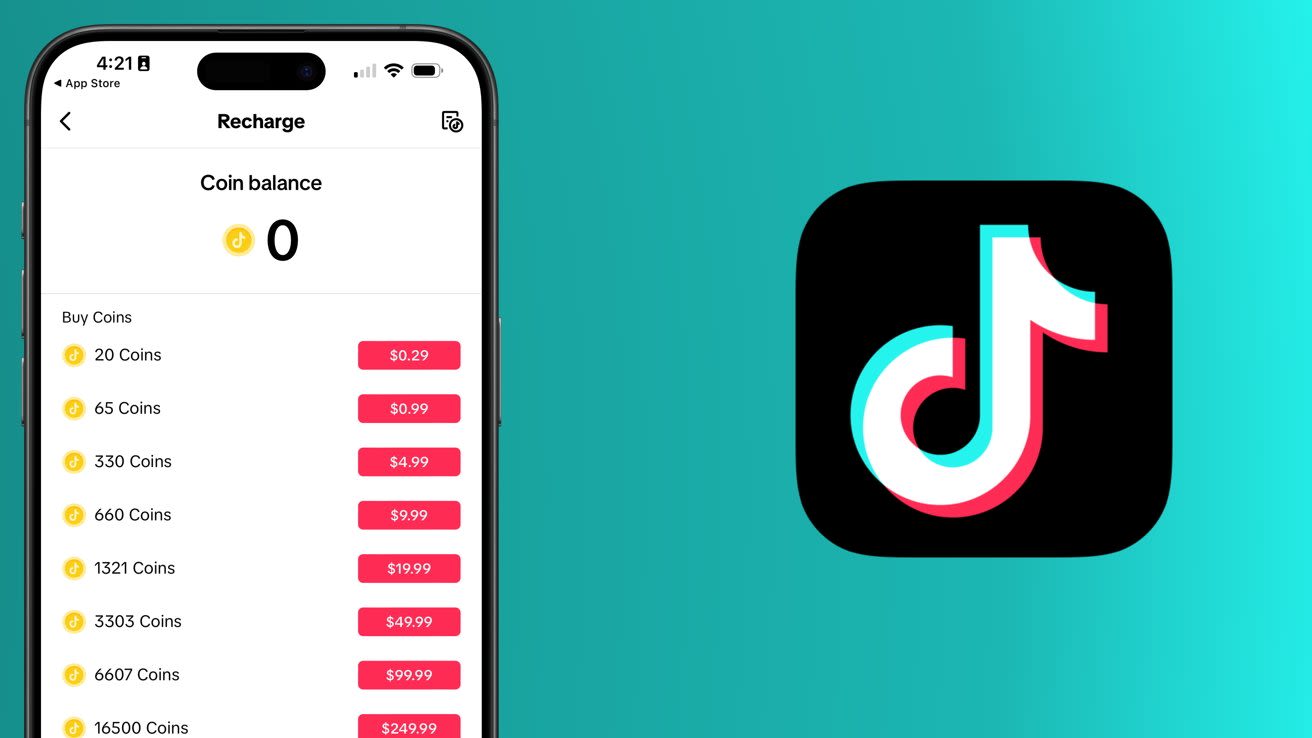 TikTok pulls a 'Fortnite' and is trying to dodge in-app purchase fees - iOS Discussions on AppleInsider Forums