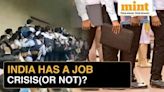 India's Job Crisis: Unemployment Up By 4% | SBI Claims India Created 125 Mn Jobs