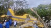 Piloto de avioneta de fumigación resultó herido tras accidente en Antioquia