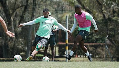 Atlético Nacional tiene dos importantes bajas (en el ataque) para partido por Copa BetPlay