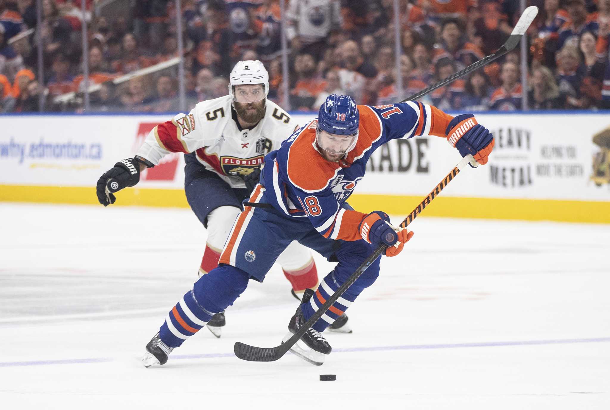 Stanley Cup Final notebook: Oilers' Zach Hyman is proving to be one of the best free agent signings