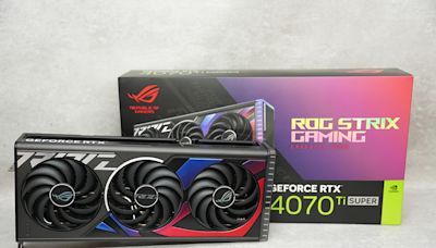 吃雞新神器來了！ROG Strix GeForce RTX 4070 Ti SUPER 16GB GDDR6X OC 版開箱評測分享