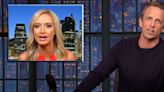 Kayleigh McEnany Is 'Fully Inhabiting An Alternate Reality,' Seth Meyers Says