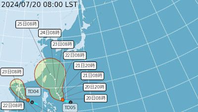 颱風今可能形成 專家估下週一海警、週四最接近台灣