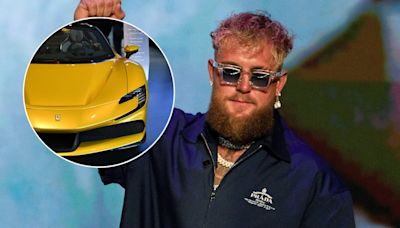 Cuánto vale el impresionante Ferrari de Jake Paul, el próximo rival de Mike Tyson