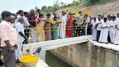 Krishna water discharged from Andhra Pradesh reaches T.N. border on September 23