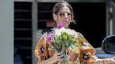 Sandra Bullock Looks So Fabulous in a Floral Dress on Rare L.A. Outing