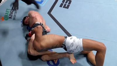 UFC on ESPN 58 video: Westin Wilson taps Jeka Saragih with 12th triangle-armbar in UFC history