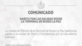 Reanudan viajes de La Paz a Oruro y Cochabamba por ruta alterna - El Diario - Bolivia