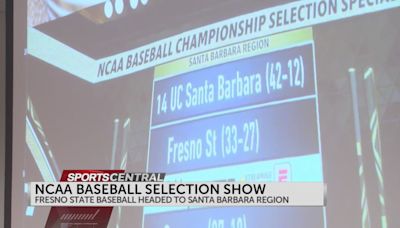 Fresno State baseball headed to Santa Barbara for NCAA Regional