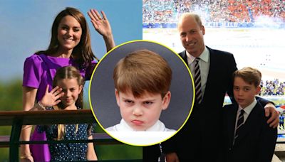 威廉王子、凱特王妃帶兒女看球賽 「獨缺6歲路易王子」原因曝光