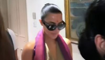 Kim Kardashian fans rage as 'arrogant' star dons sunglasses at Ambani wedding