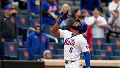 Starling Marte's HR keys surging Mets to sweep of Pirates with 9-1 victory