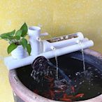 下殺 魚缸過濾器小型三合一凈水循環系統瀑布家用圓形瓷缸養魚池過濾盒
